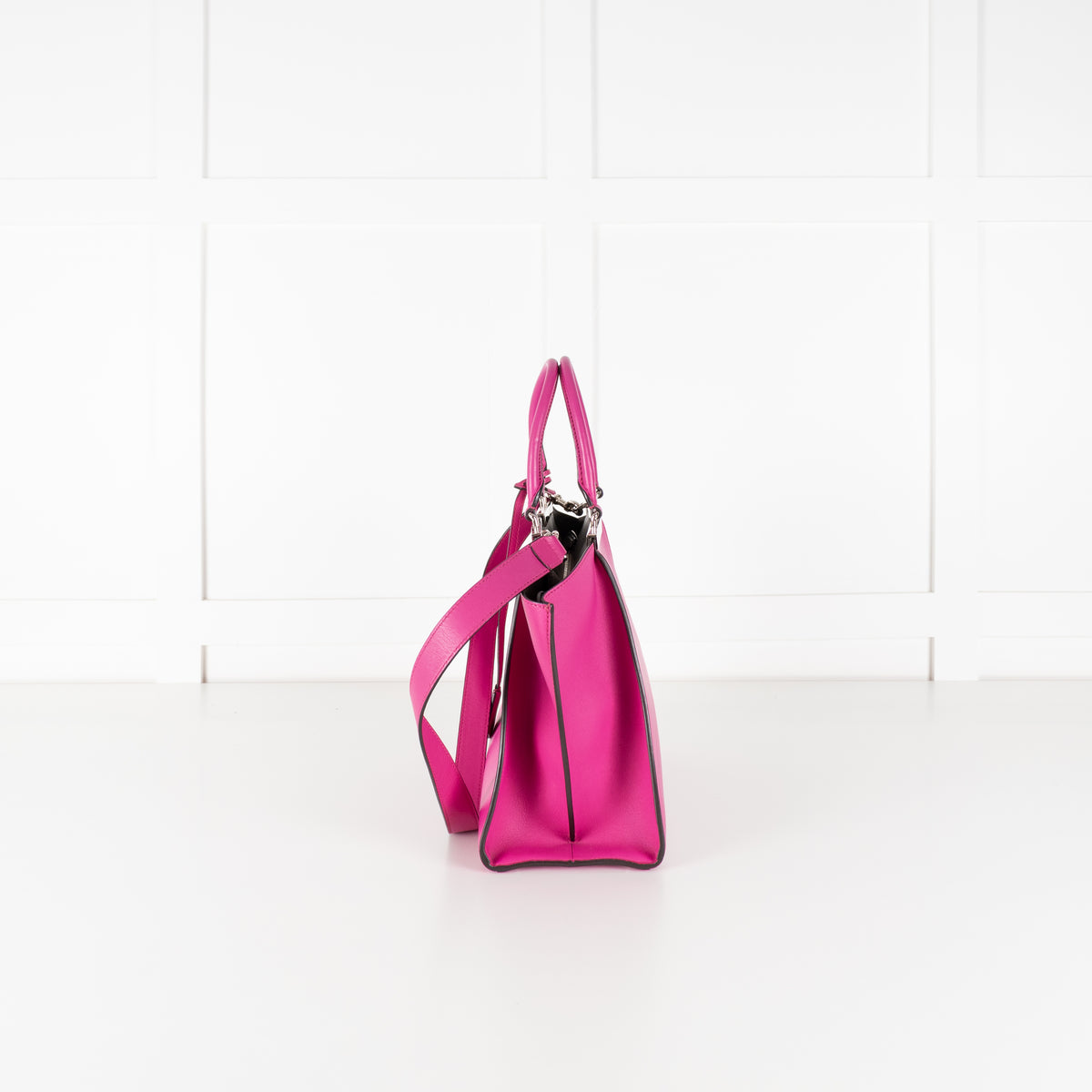 Fendi Magenta Pink 3 Jours Tote Bag
