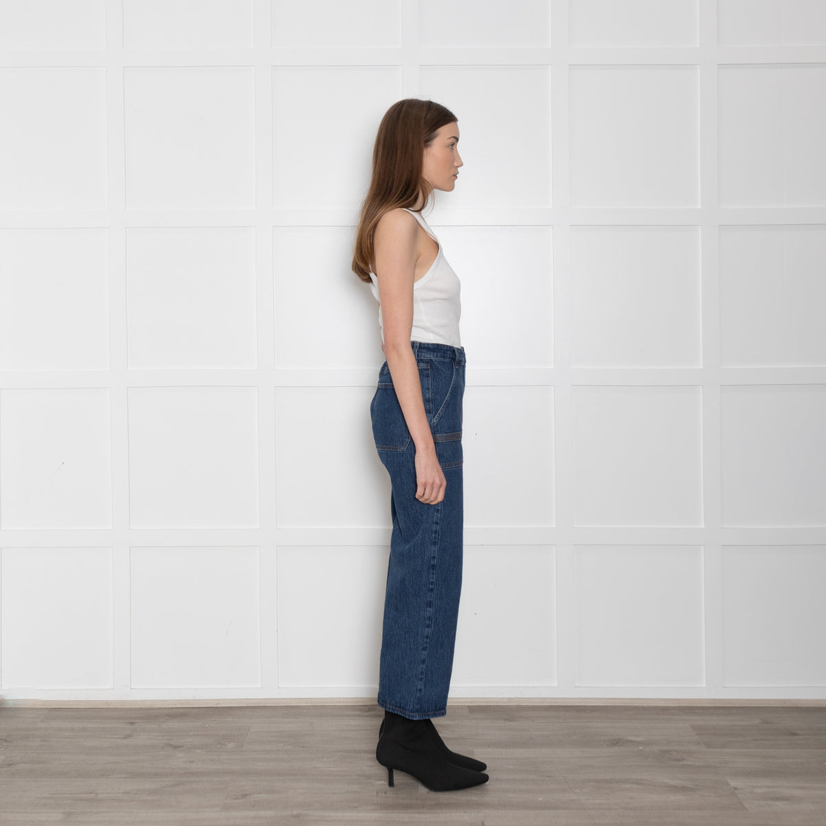 Seventy Mochi Dark Blue Carpenter Style Jeans