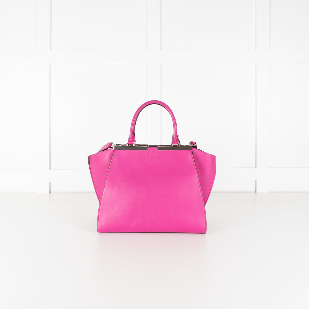 Fendi Magenta Pink 3 Jours Tote Bag