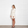 Jonathan Simkhai Cream Cutout Blazer Dress