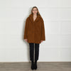 Essentiel Antwerp Tan Teddy Coat