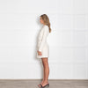 Jonathan Simkhai Cream Cutout Blazer Dress
