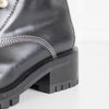 3.1 Phillip Lim Hayett Lug Sole Zipper Boot With Faux Pearl Embellishments