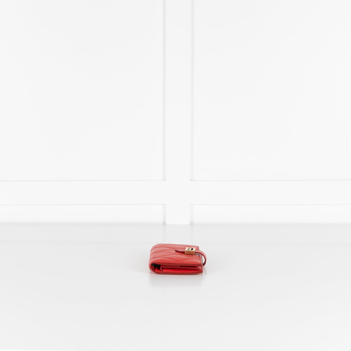 Givenchy Red Quilted Fold Wallet