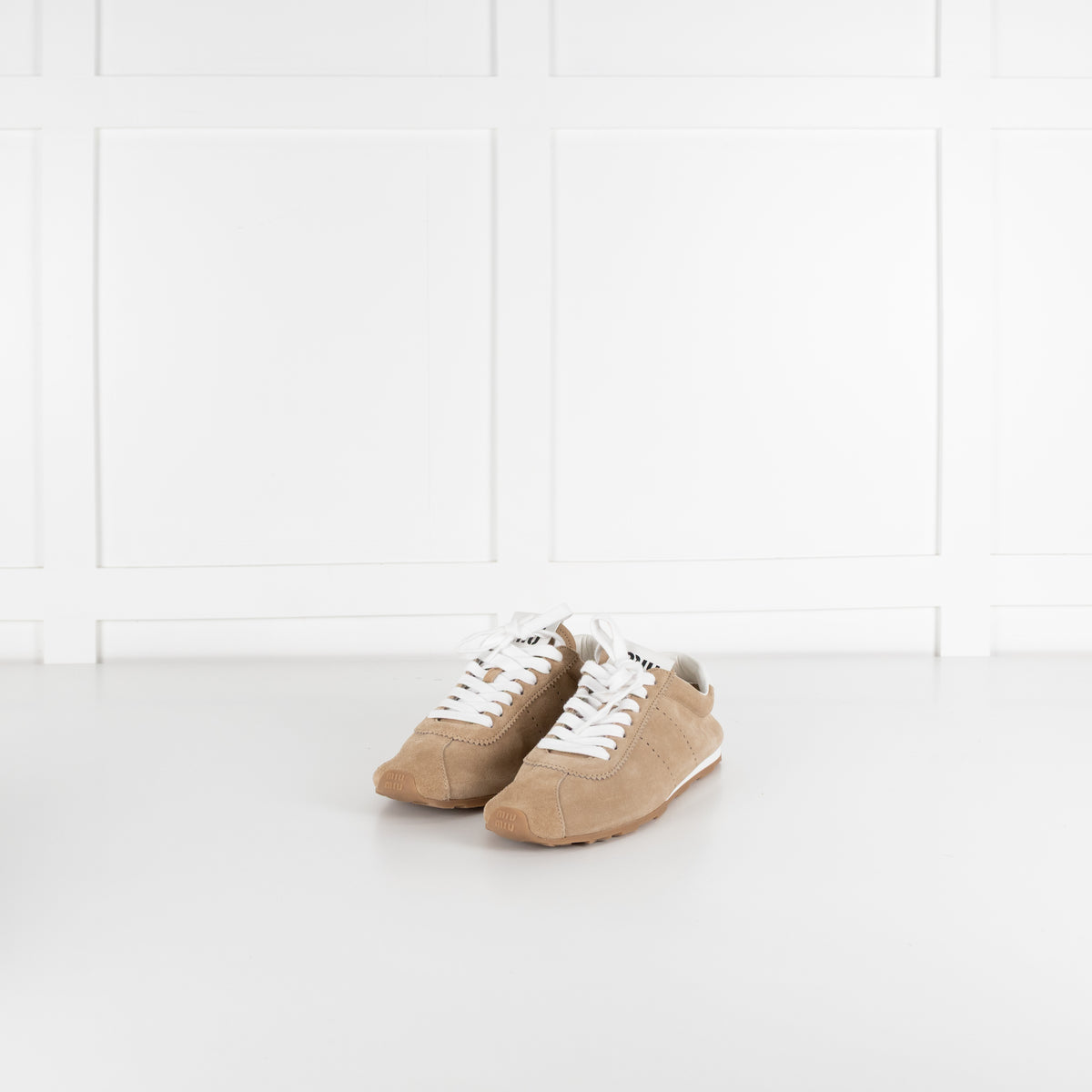 Miu Miu Plume Suede Trainers