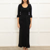 The Vampire's Wife Black Sparkle Knitted Maxi Dress