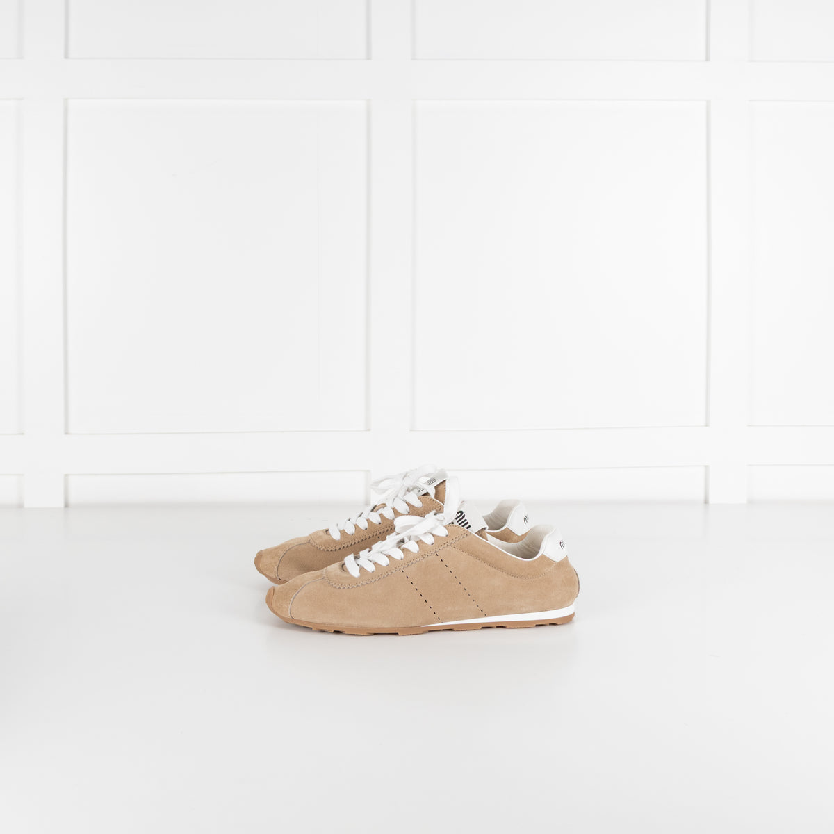 Miu Miu Plume Suede Trainers