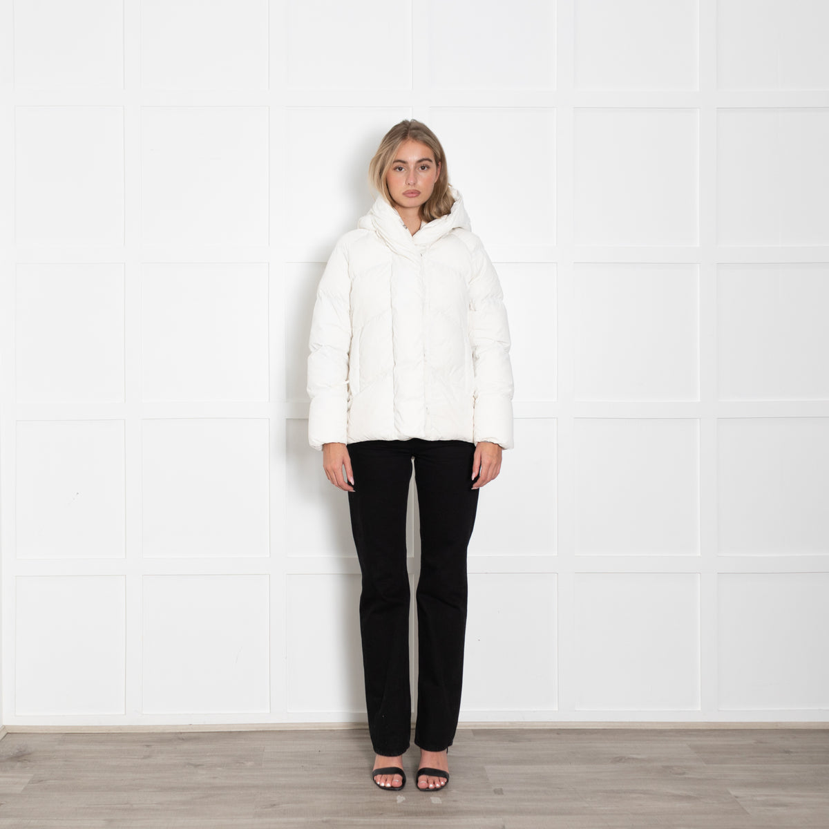 Canada Goose White Puffer Jacket