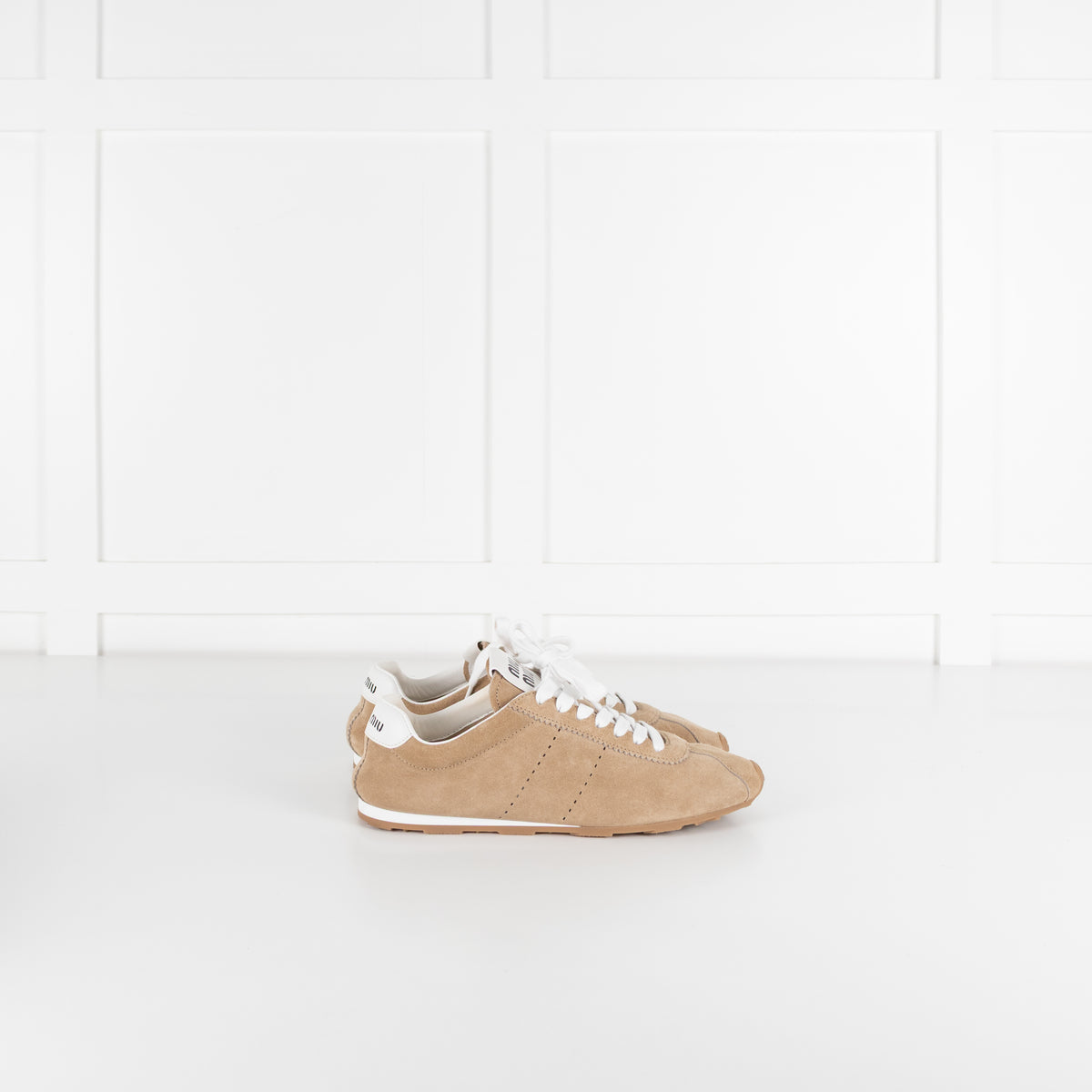 Miu Miu Plume Suede Trainers