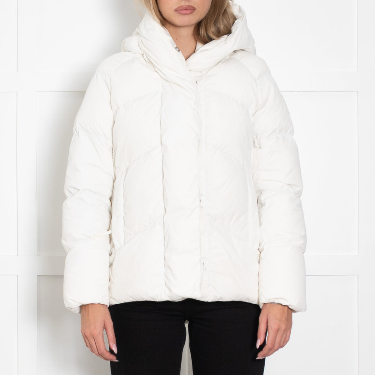 Canada Goose White Puffer Jacket