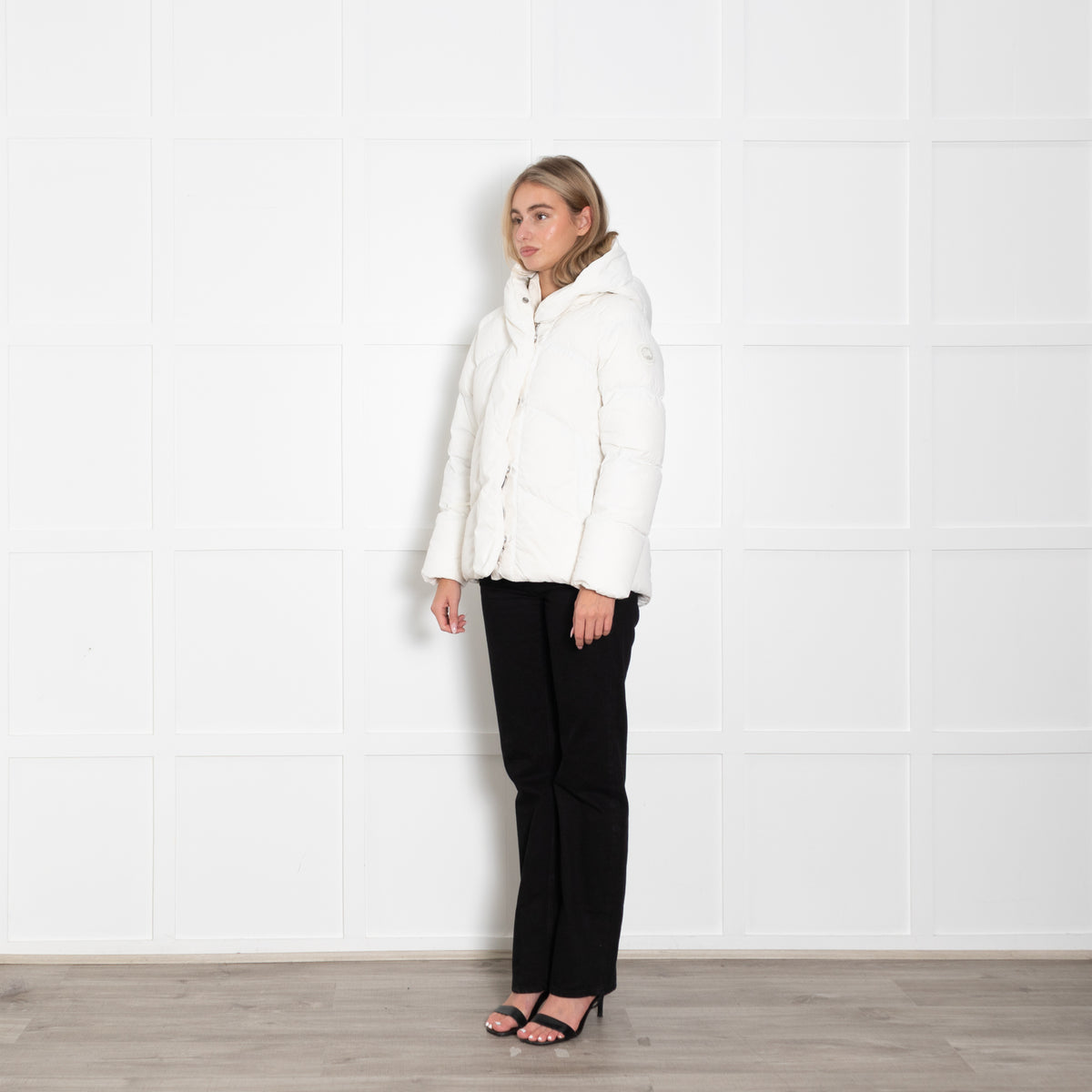 Canada Goose White Puffer Jacket