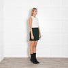 Chloe Green Wool Mini Skirt