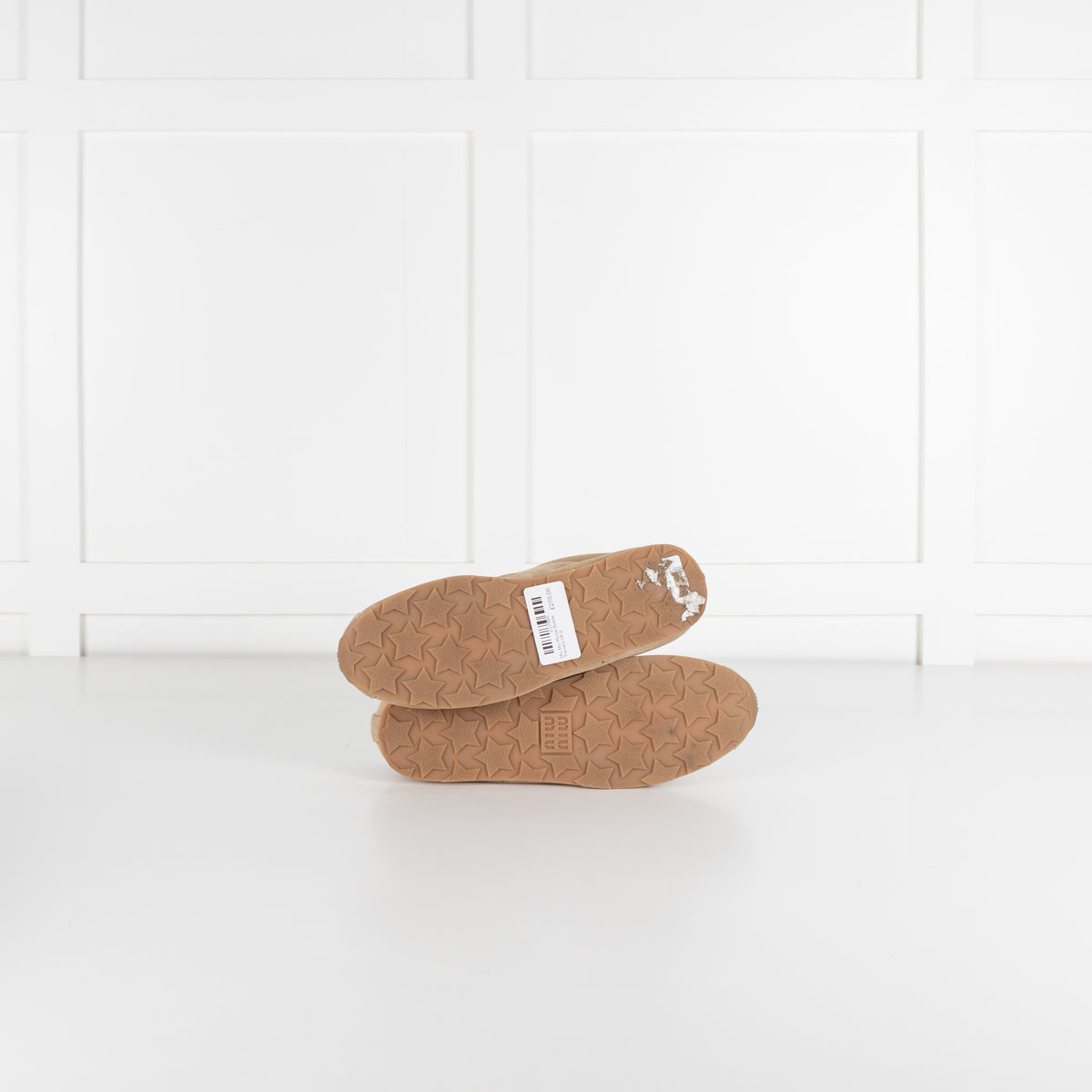Miu Miu Plume Suede Trainers