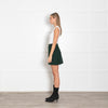 Chloe Green Wool Mini Skirt