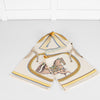 Hermes Cream Silk Apparat Forever Scarf