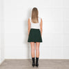Chloe Green Wool Mini Skirt
