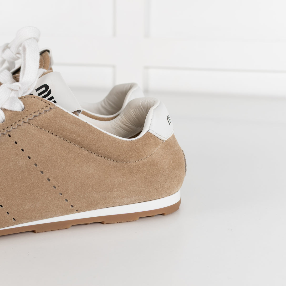 Miu Miu Plume Suede Trainers