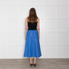 Munthe Cobalt Blue Midi Skirt