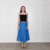 Munthe Cobalt Blue Midi Skirt