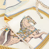 Hermes Cream Silk Apparat Forever Scarf