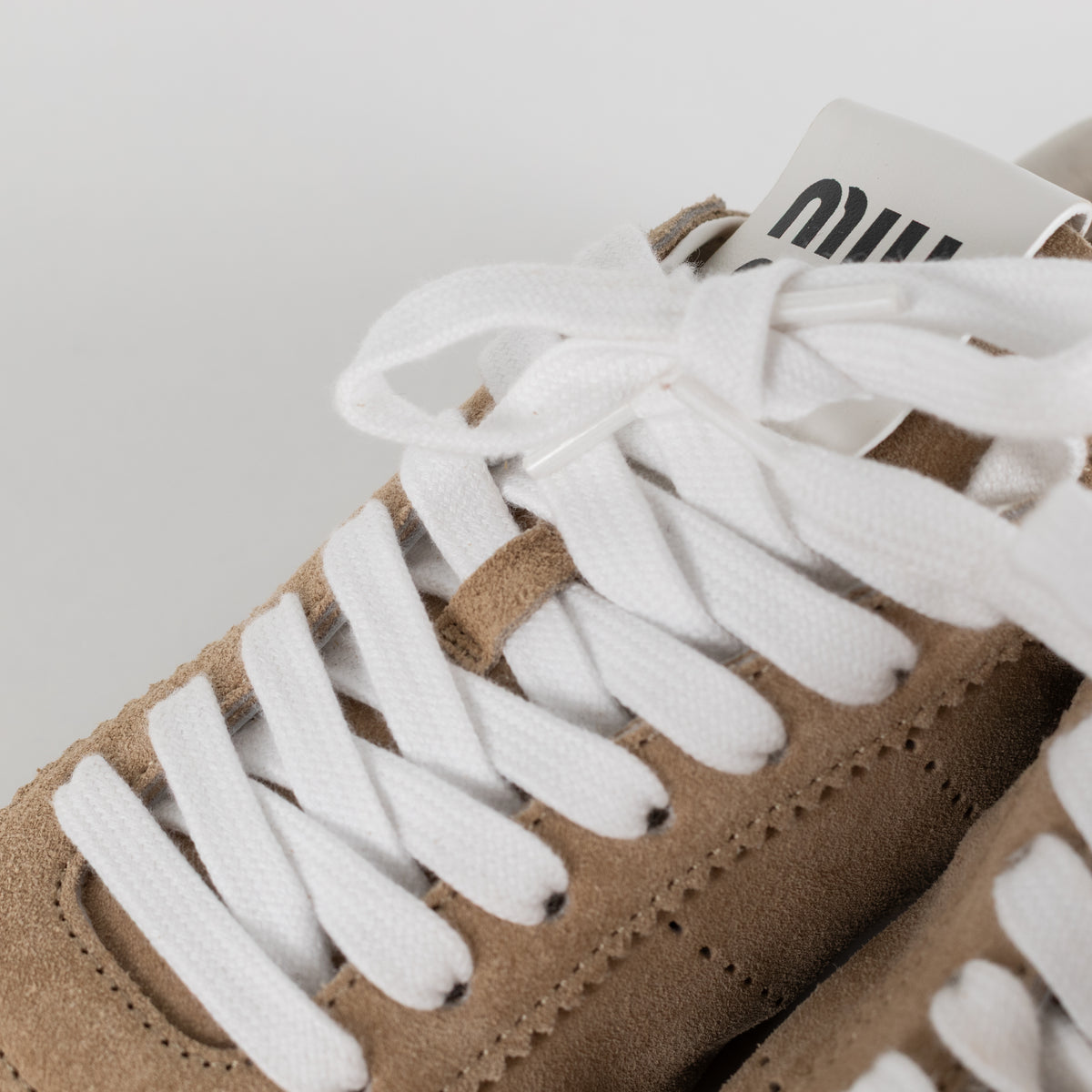 Miu Miu Plume Suede Trainers