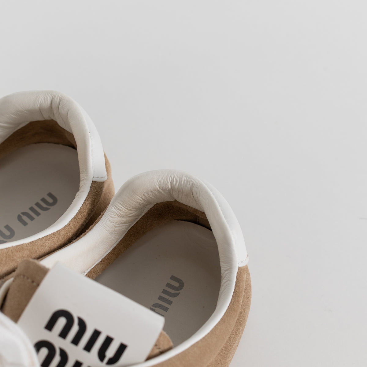 Miu Miu Plume Suede Trainers