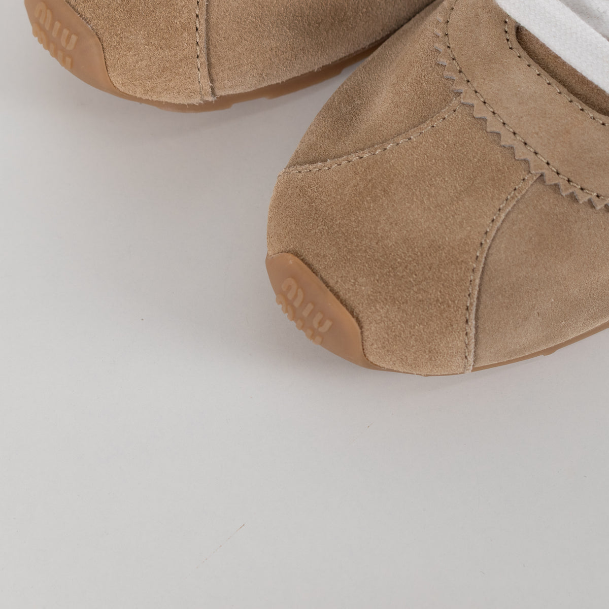 Miu Miu Plume Suede Trainers