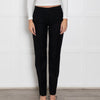 Sonia Rykiel Black Wool Straight Leg Trousers