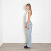 Agolde Pale Blue Rip Knee Jeans