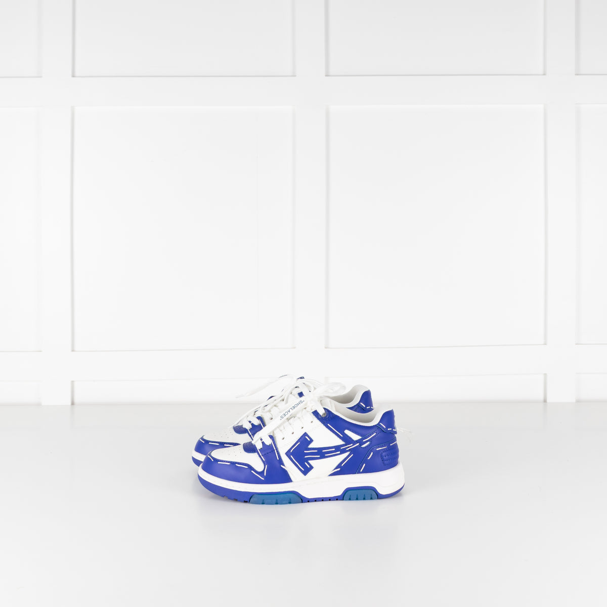 Off White Out Of Office Sneakers In White & Blue