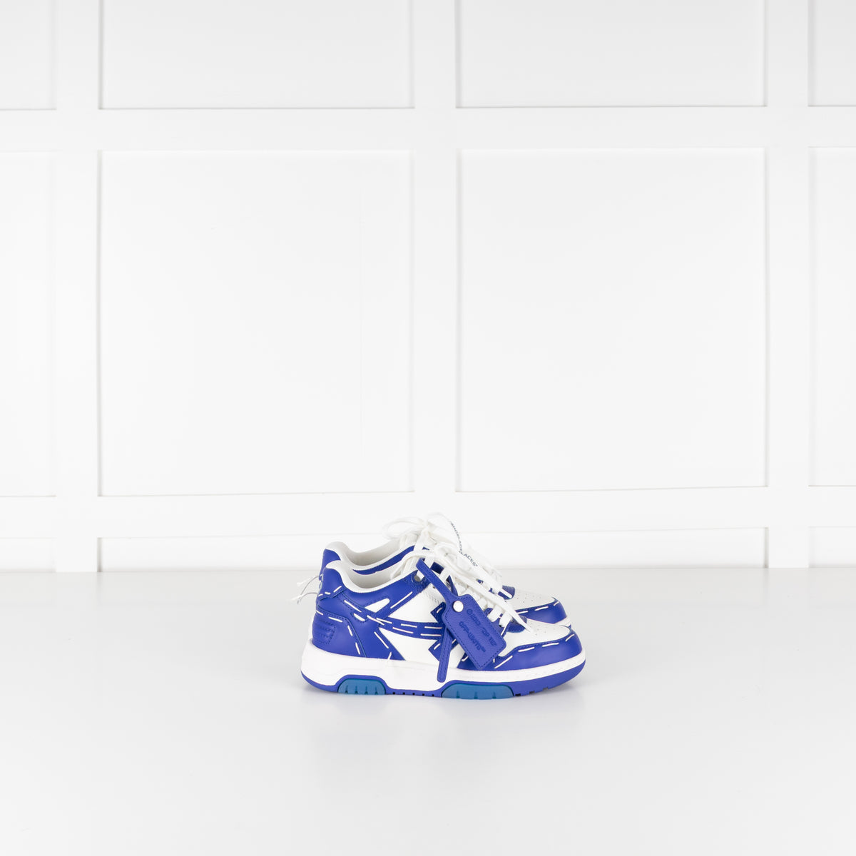 Off White Out Of Office Sneakers In White & Blue