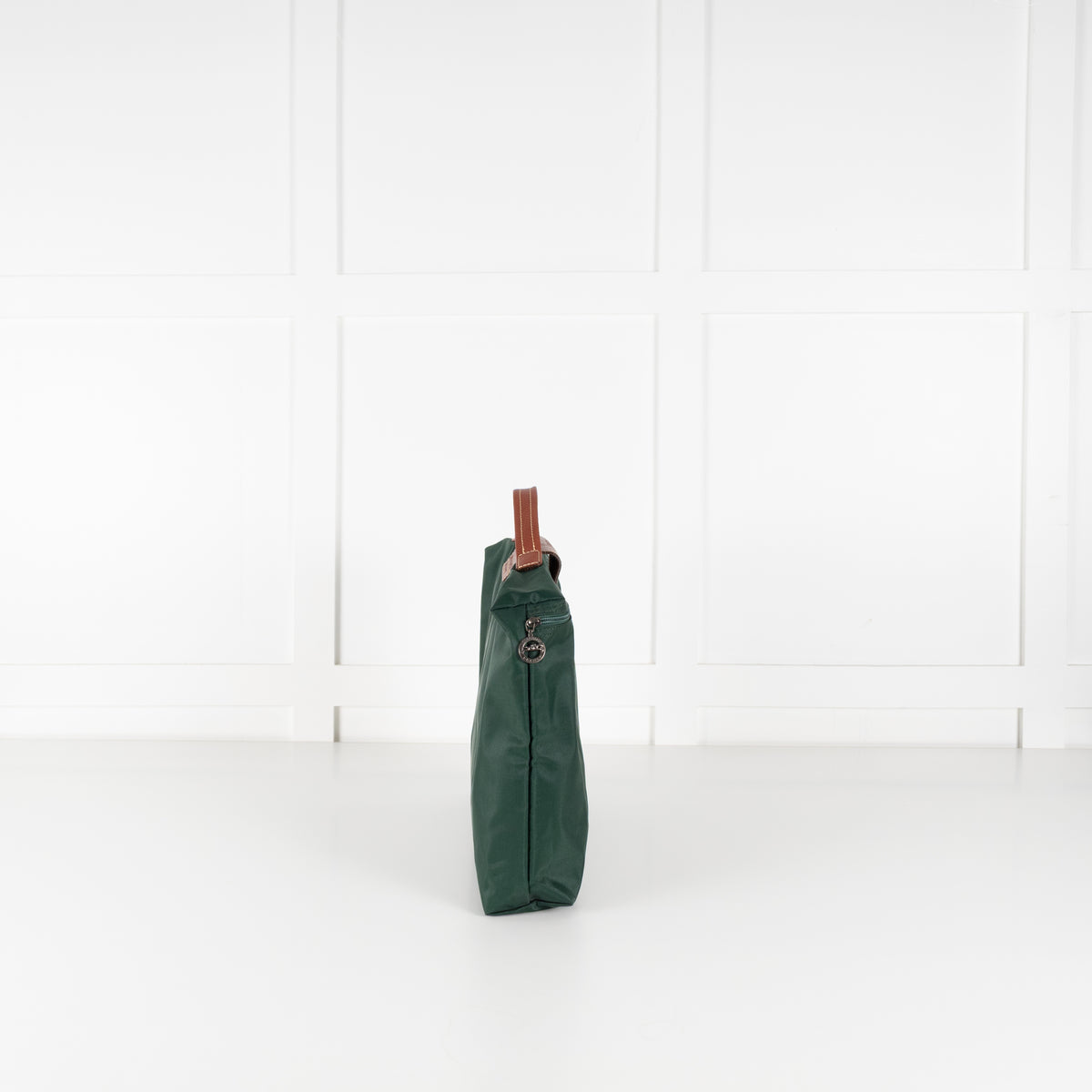 Longchamp Green Le Pilage Laptop Case