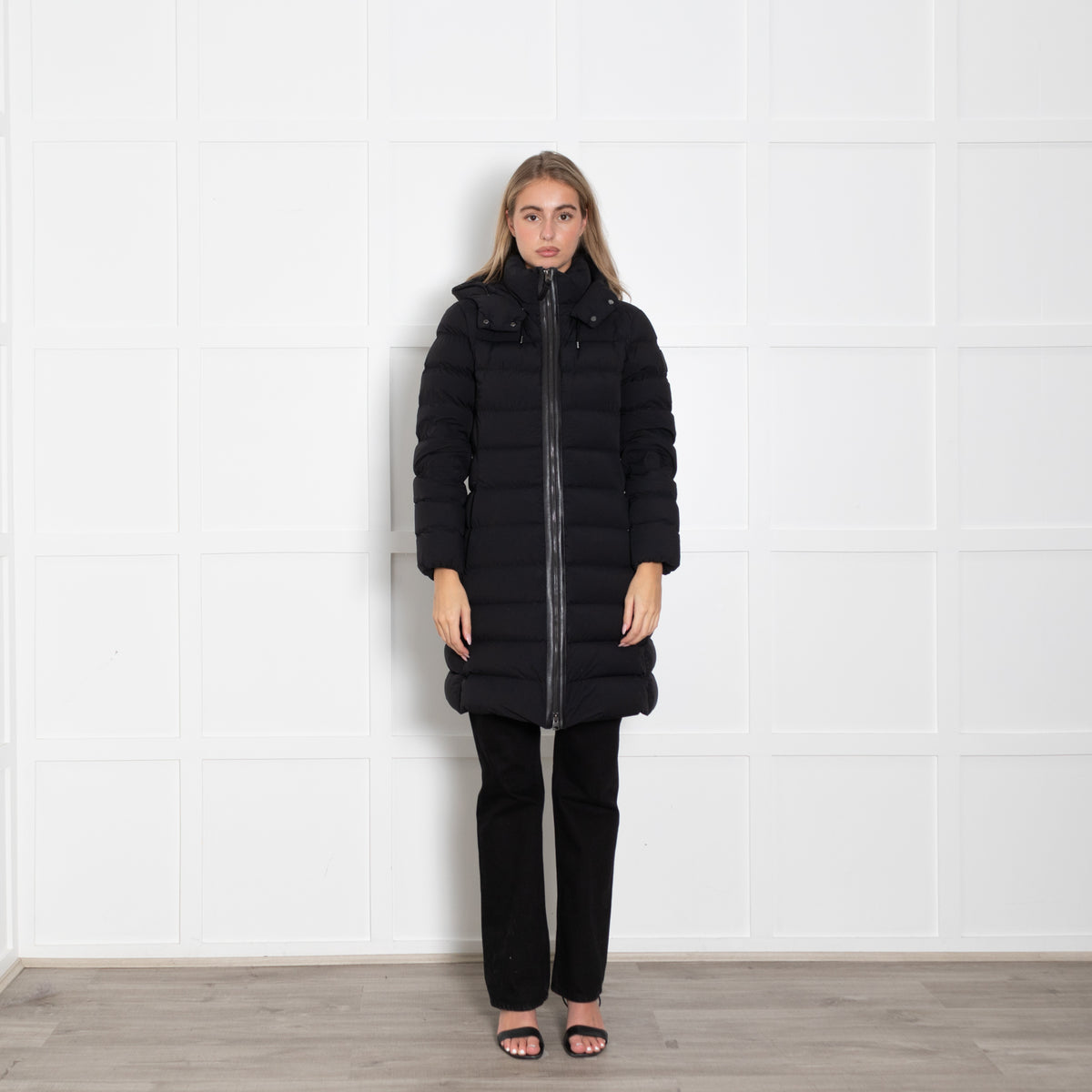Mackage Black Puffer Coat With Hood