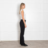 Me + Em Black Side Stripe Slim Leg Trousers