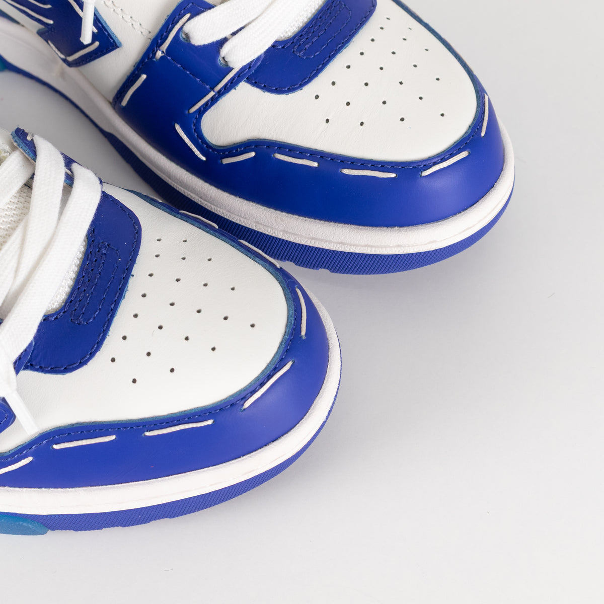 Off White Out Of Office Sneakers In White & Blue