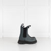 BRGN Teal Nubuck Chunky Chelsea Boot