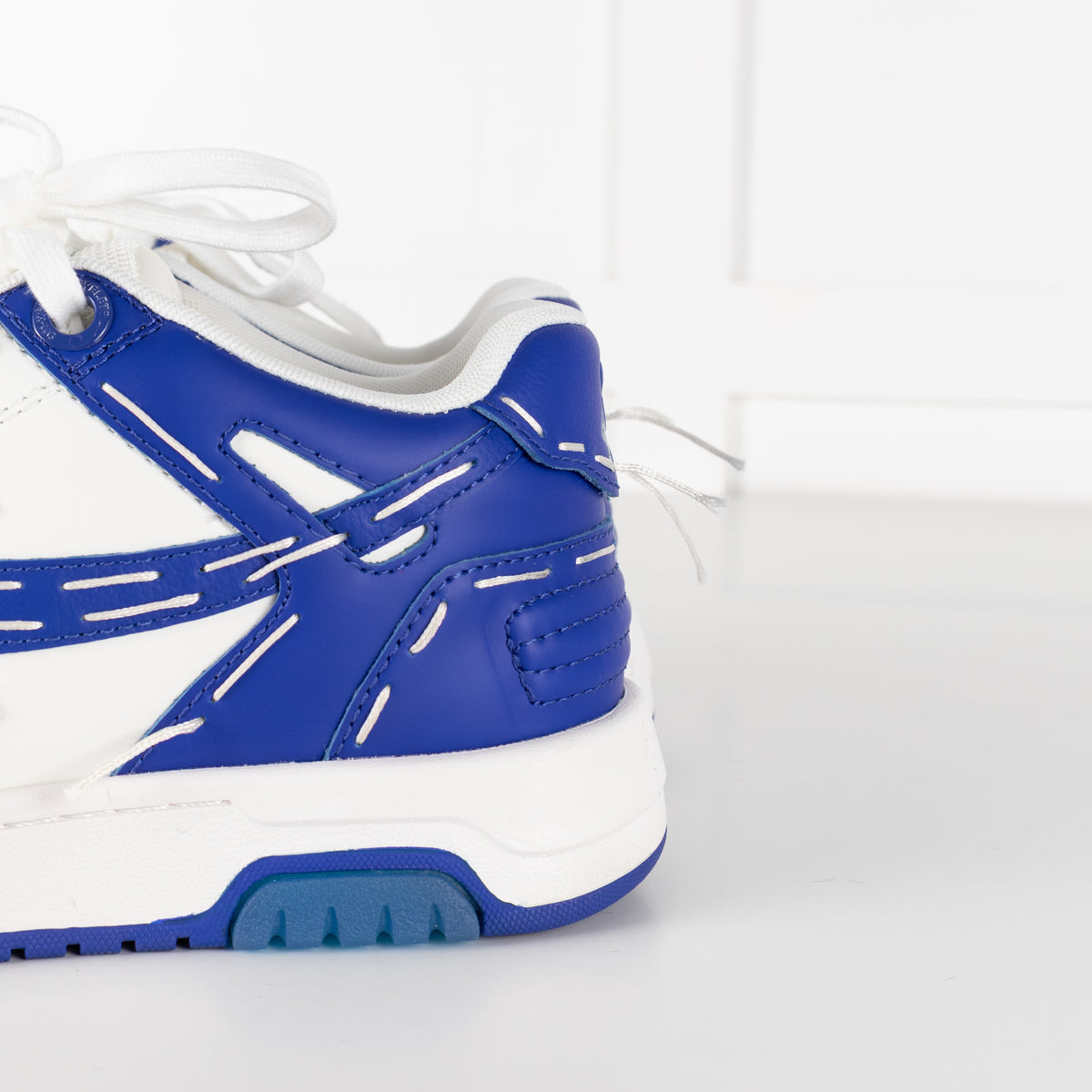 Off White Out Of Office Sneakers In White & Blue