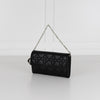 Christian Dior Lady Dior Cannage Wallet with Chain