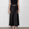 Herzen's Angelegenheit Black Silk Skirt