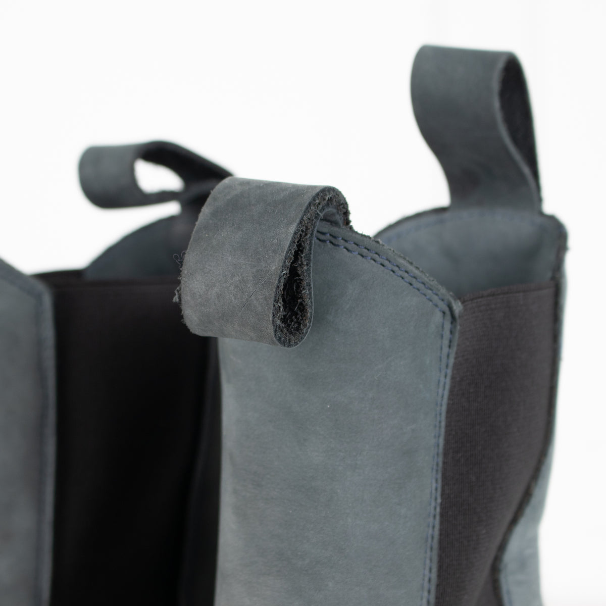 BRGN Teal Nubuck Chunky Chelsea Boot