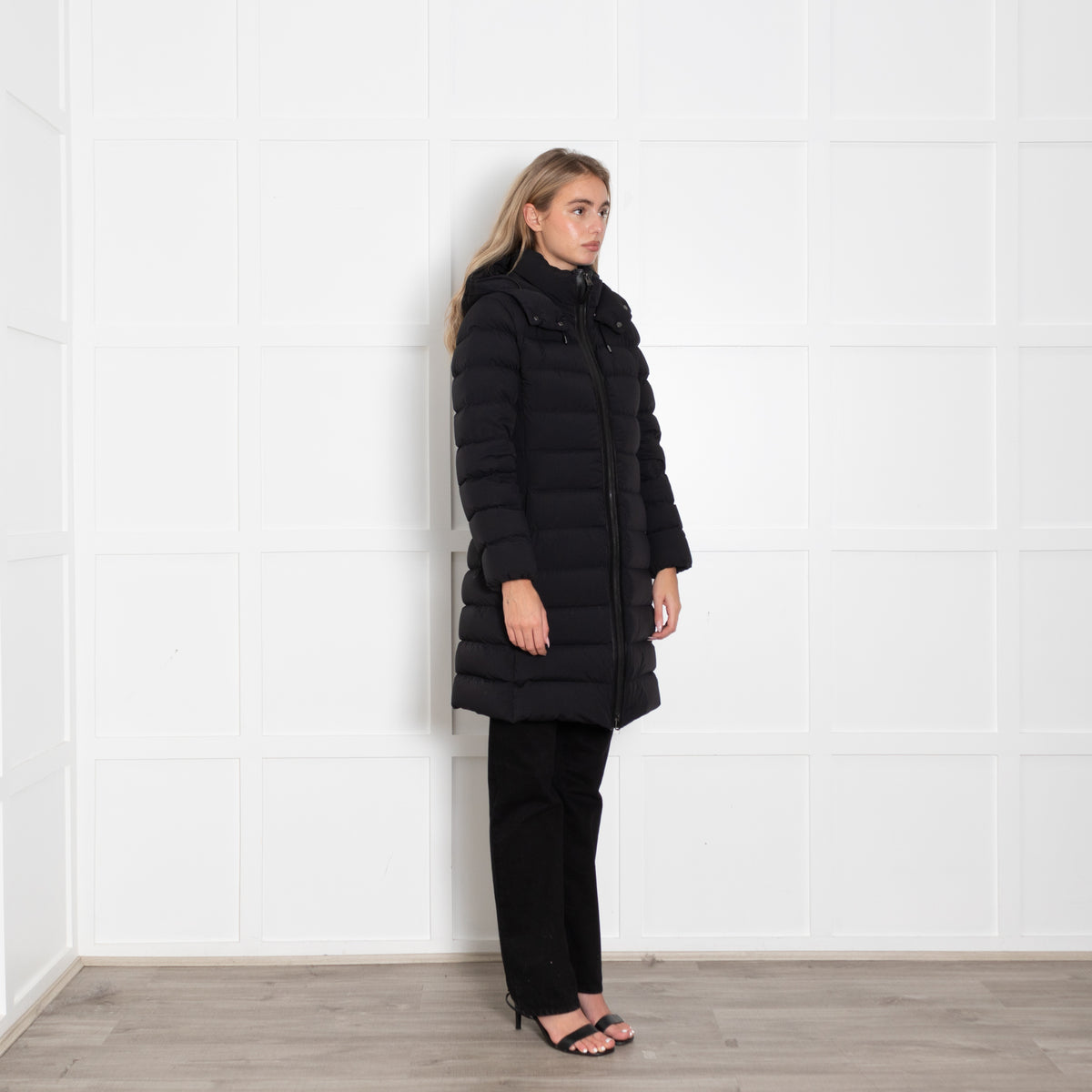 Mackage Black Puffer Coat With Hood