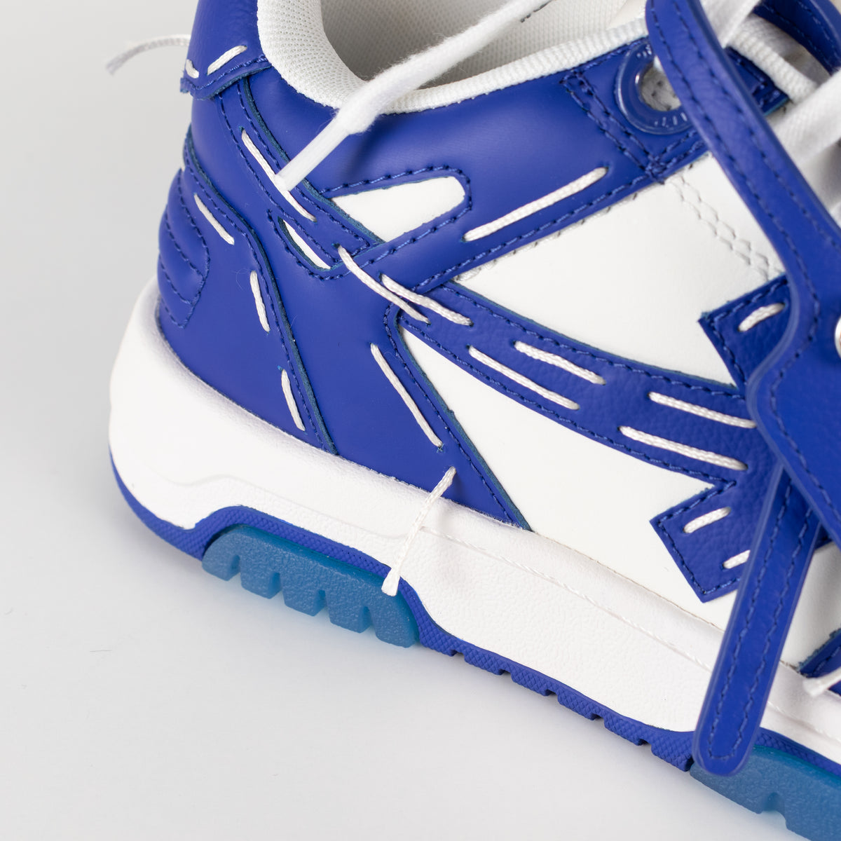 Off White Out Of Office Sneakers In White & Blue