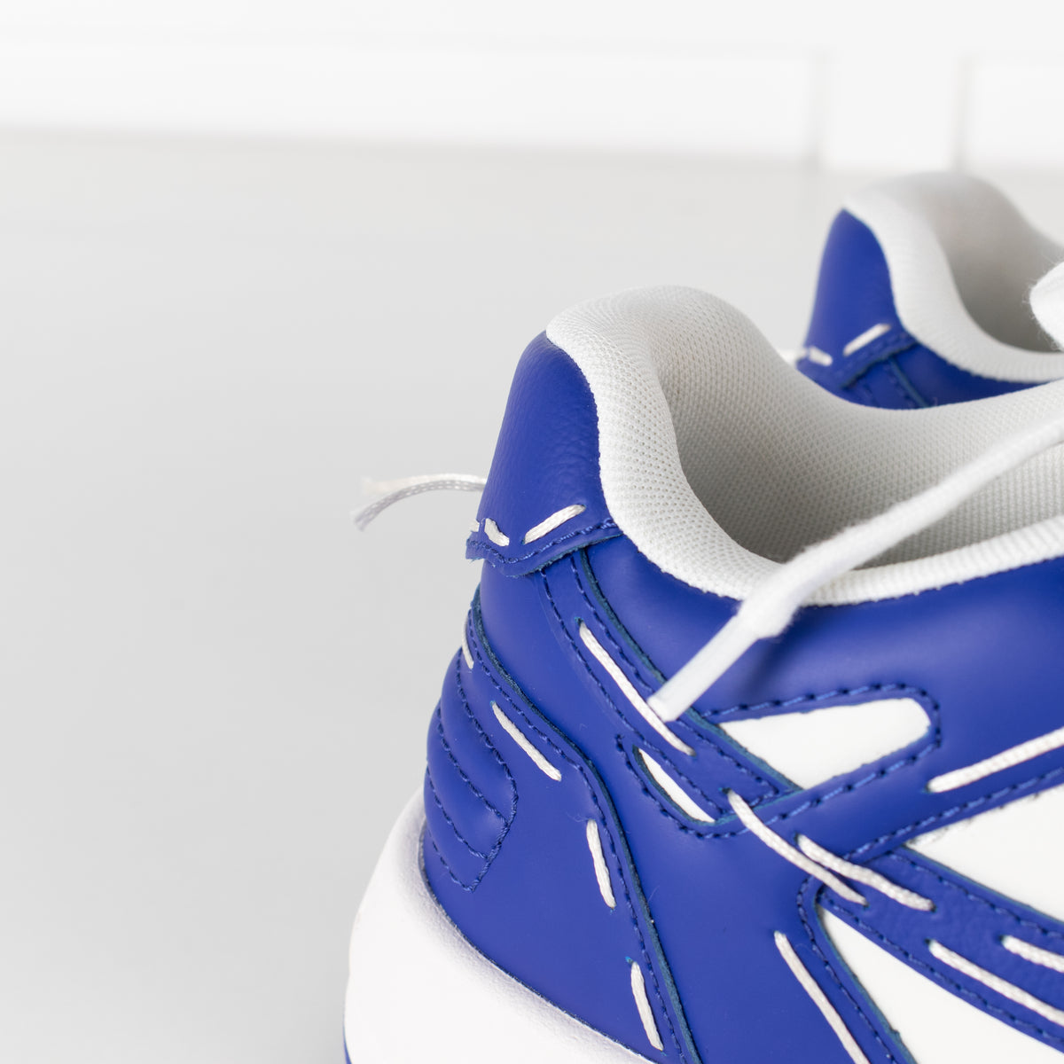 Off White Out Of Office Sneakers In White & Blue