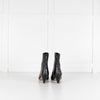 Essentiel Antwerp Black Croc Effect Ankle Boots