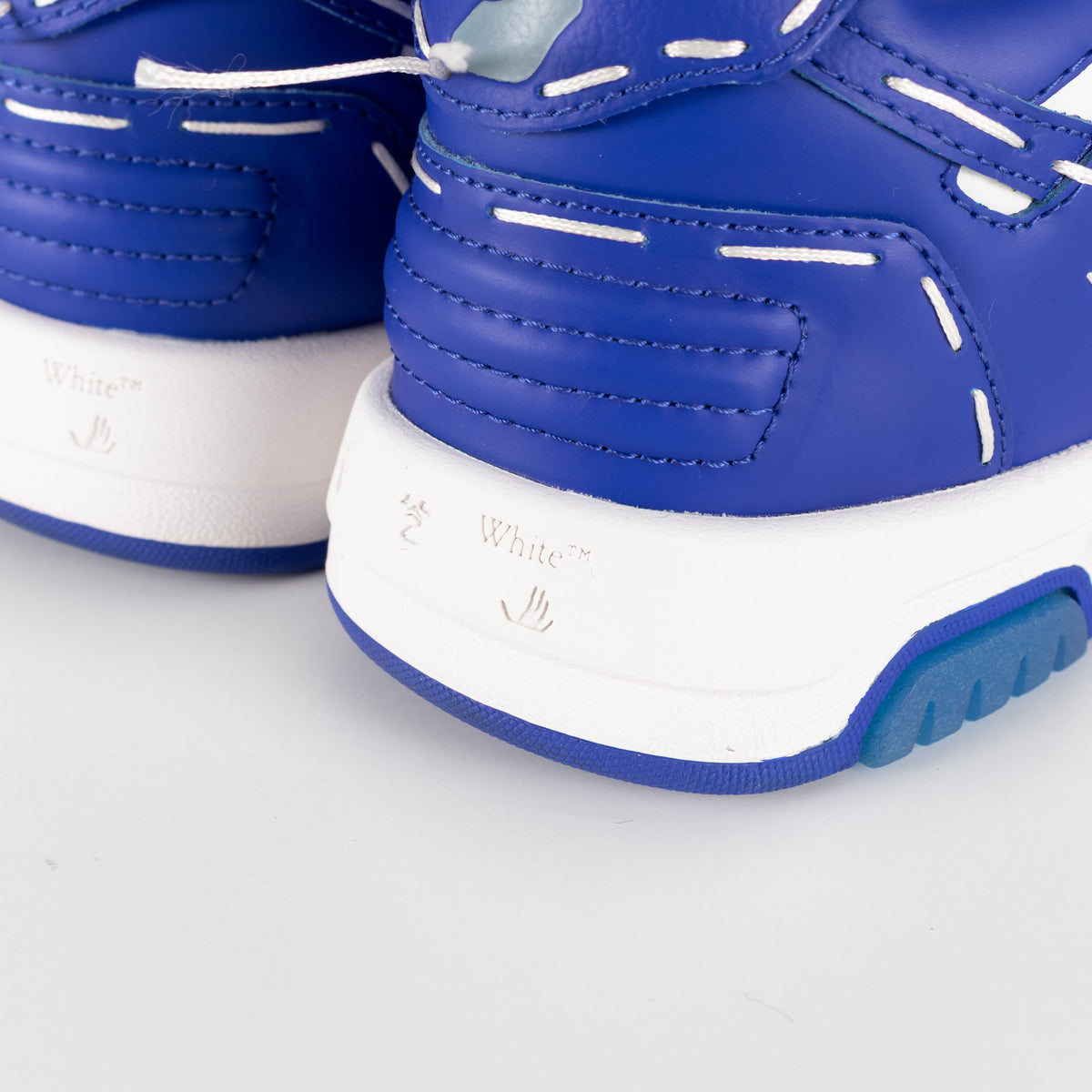 Off White Out Of Office Sneakers In White & Blue