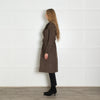 Belstaff Khaki Utility Style Wool Coat