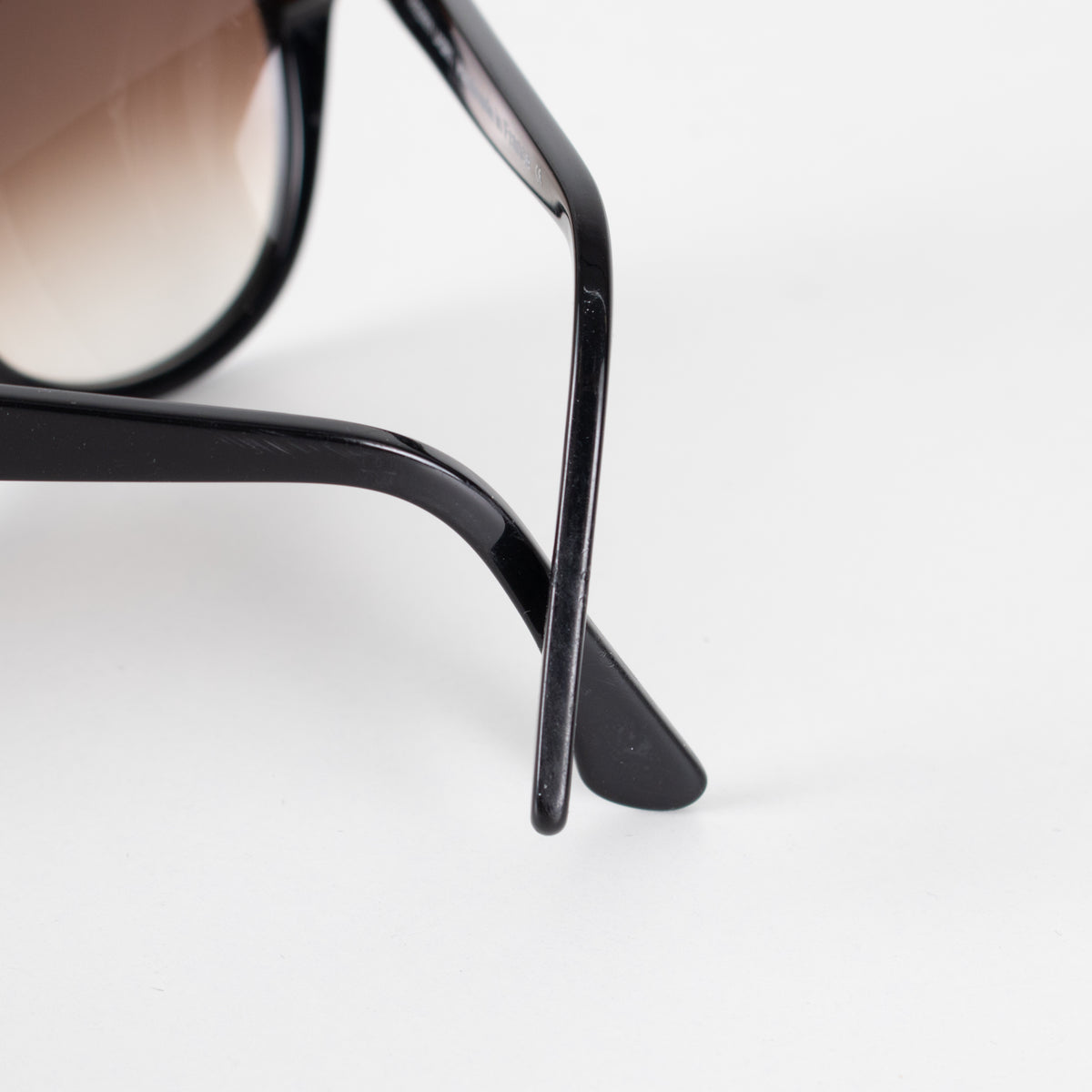 Thierry Lasry Black Cat Eye Sunglasses With Gold Accent