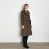 Belstaff Khaki Utility Style Wool Coat
