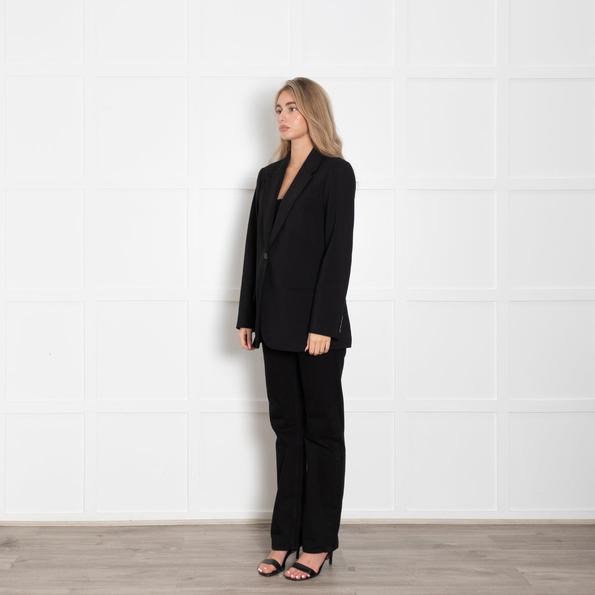 Joseph Black Straight Fit Blazer