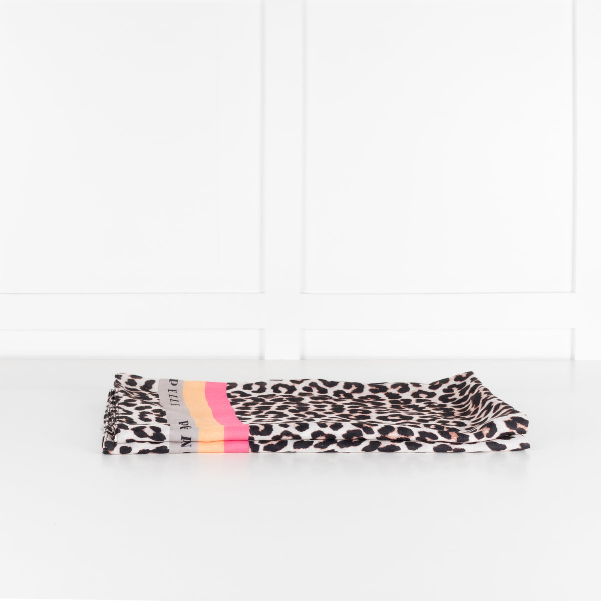 Rino & Pelle Klaartje Printed Leopard Scarf